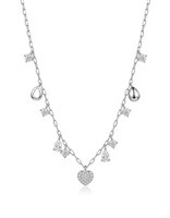 Collana Nomination Donna Precious Moves in Argento 243207-053